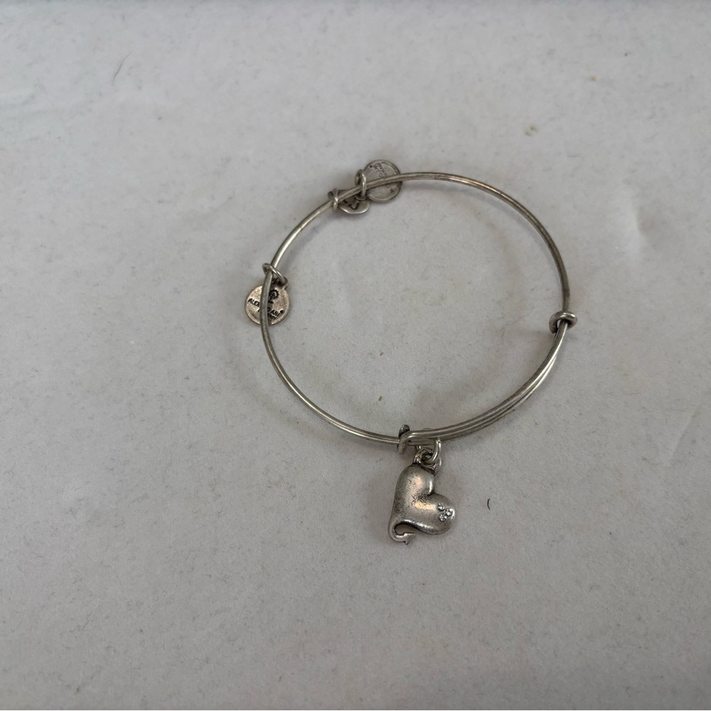 Silver Heart Charm Bracelet